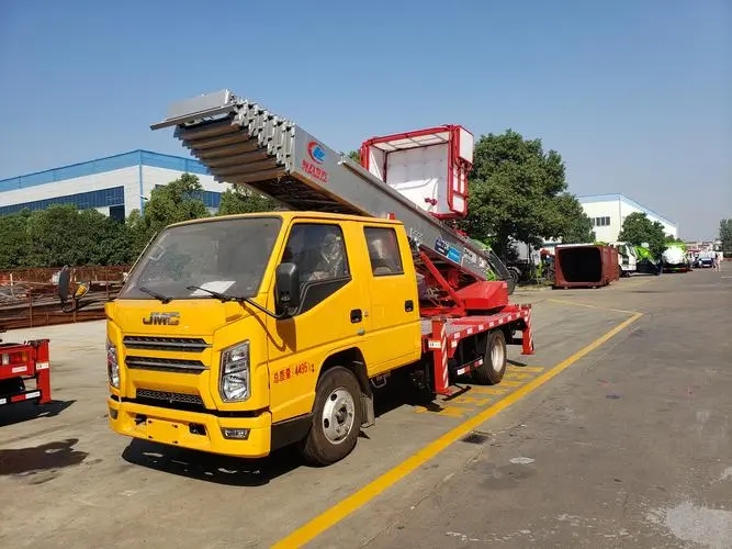 雁江附近云梯车出租 砂石搬运